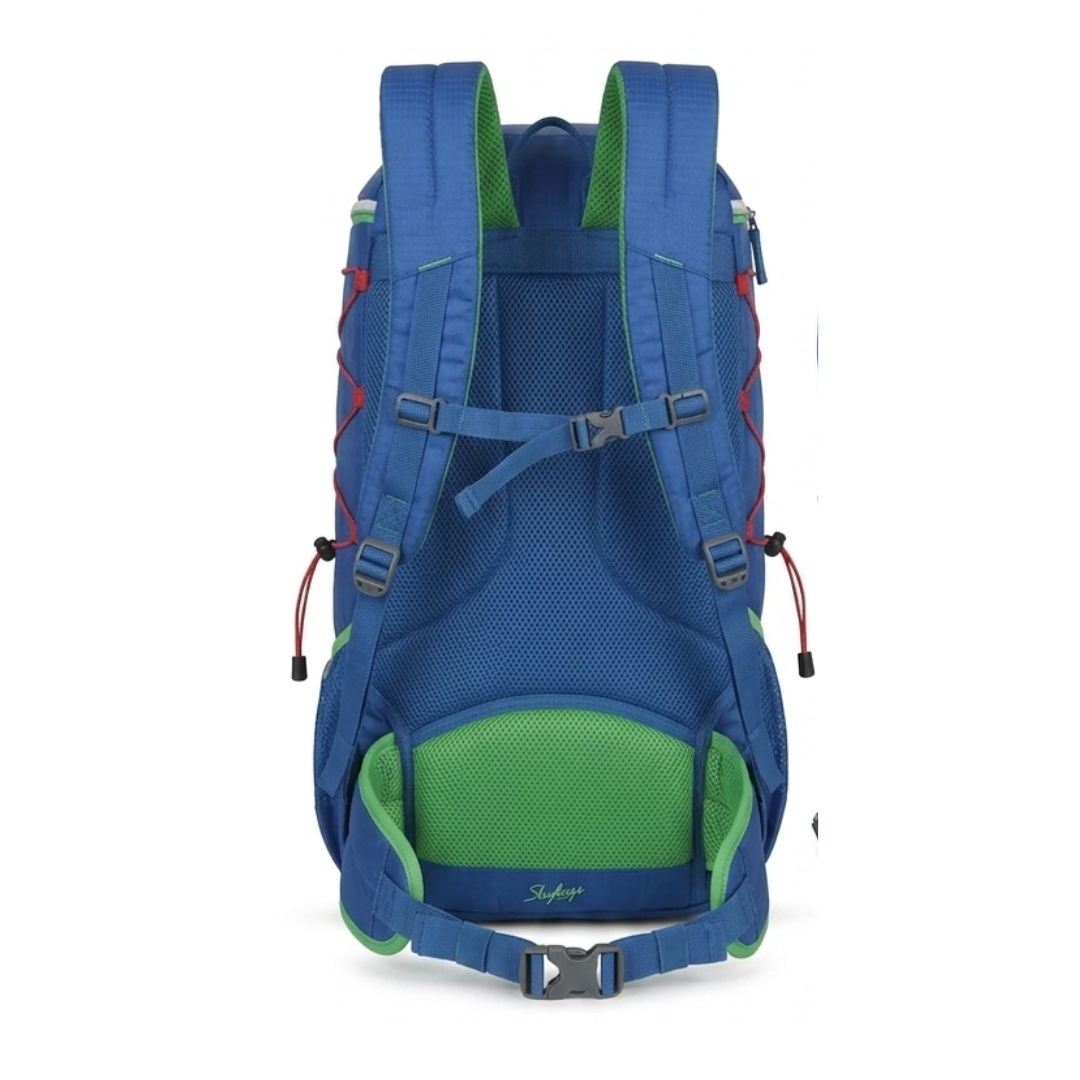 Premium Multi-Purpose Sports Backpack – Lightweight School, Travel & Trekking Bag | Blue & Green