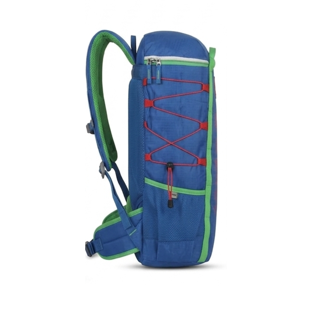 Premium Multi-Purpose Sports Backpack – Lightweight School, Travel & Trekking Bag | Blue & Green