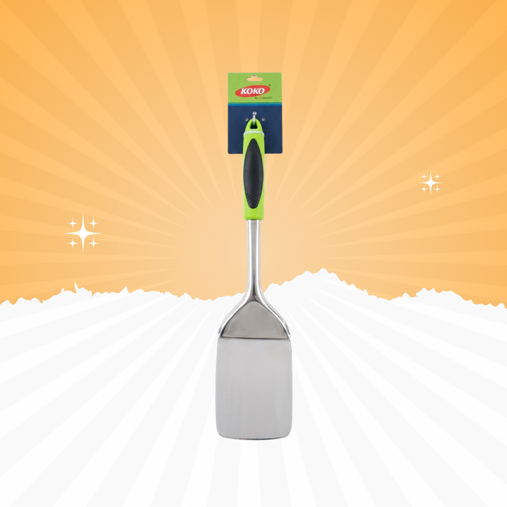 Stainless Steel Turner Spatula – Heavy Duty Cooking & Flipping Tool | Baniyabudgetstore