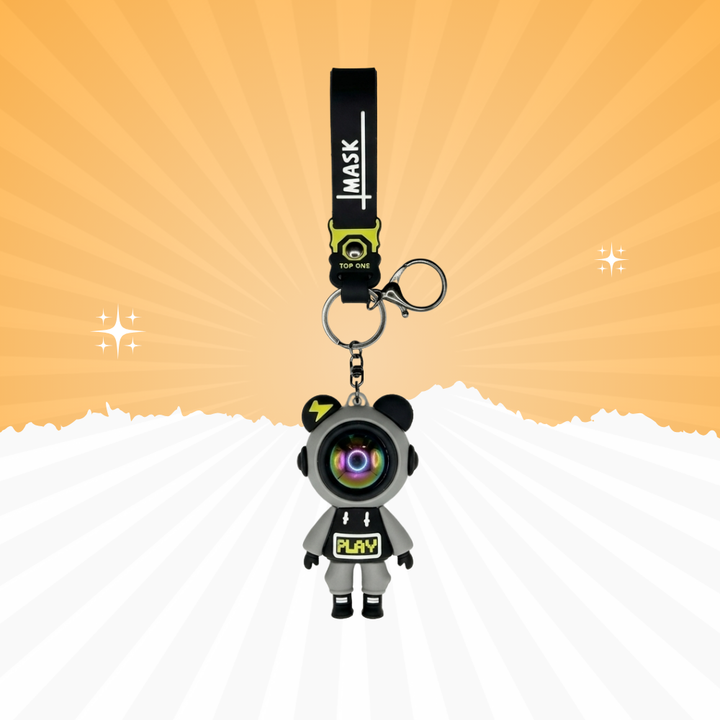 Robot Camera Keychain – Unique & Trendy Gadget Style Accessory