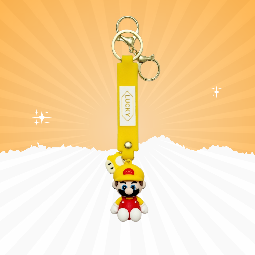 Super Mario Keychain – Cute & Fun Gaming Accessory