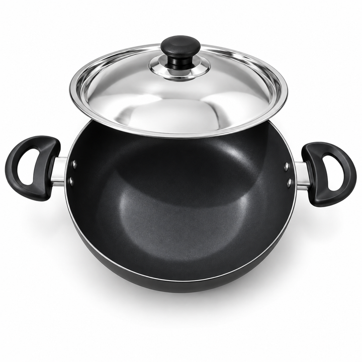 HA Deep Kadai – 3.3 Litre (26 cm) 3MM (Savya Home )